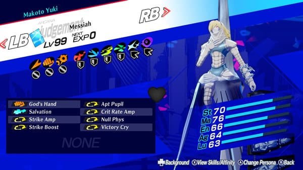 Best Personas In Persona 3 Reload Ranked